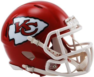 NFL Kansas City Chiefs Speed Mini Helmet