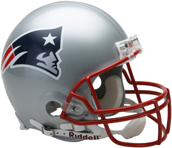 NFL Patriots On-Field Full Size Helmet (VSR4). Free shipping.  Some exclusions apply.