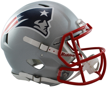 NFL Patriots On-Field Full Size Helmet (Speed). Free shipping.  Some exclusions apply.