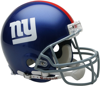 NFL Giants On-Field Full Size Helmet (VSR4). Free shipping.  Some exclusions apply.