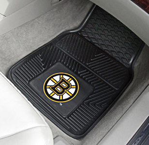 Fan Mats NHL Boston Bruins Vinyl Car Mats (set)