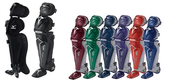 mizuno softball shin guards