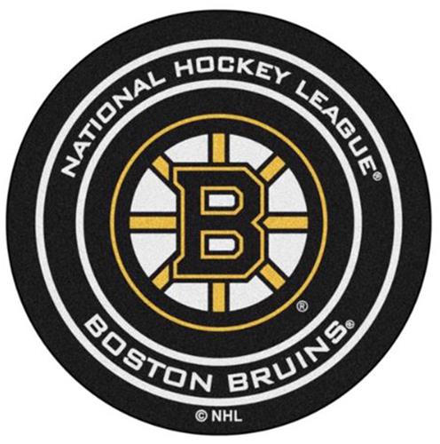 Fan Mats NHL Boston Bruins Puck Mats