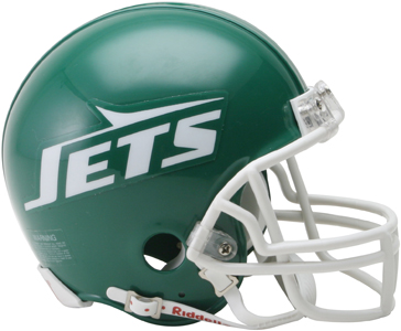 NFL Jets (78-89) Mini Replica Helmet -Throwback