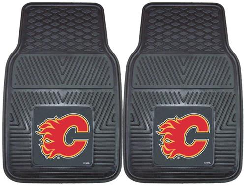 Fan Mats NHL Calgary Flames Vinyl Car Mats (set)
