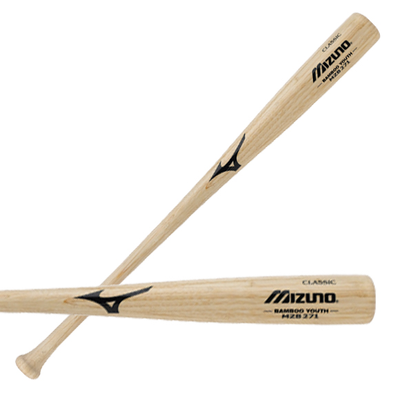 E5338 Mizuno Classic Youth Natural Bamboo Baseball Bats