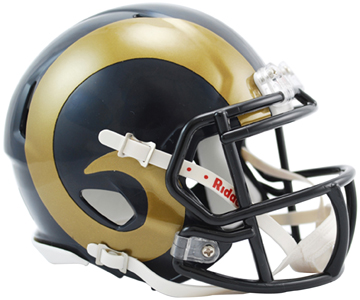 NFL St. Louis Rams Speed Mini Helmet