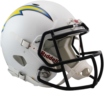 NFL Chargers On-Field Full Size Helmet (Speed). Free shipping.  Some exclusions apply.