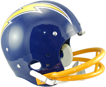 NFL Chargers (74-87) Replica TK Suspension Helmet. Free shipping.  Some exclusions apply.