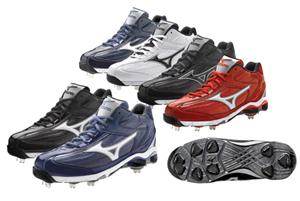 mizuno mid baseball cleats