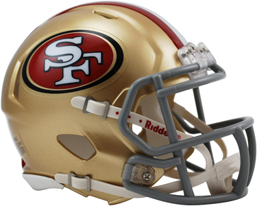 NFL San Francisco 49ers Speed Mini Helmet