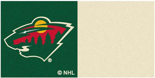 Fan Mats NHL Minnesota Wild Carpet Tiles