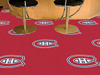 Fan Mats NHL Montreal Canadiens Carpet Tiles