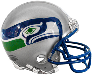 NFL Seahawks (83-01) Mini Replica Helmet Throwback