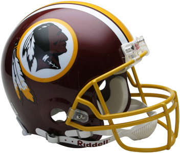 NFL Redskins On-Field Full Size Helmet (VSR4). Free shipping.  Some exclusions apply.