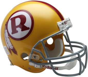 NFL Redskins (70-71) On-Field Full Size Helmet -TB. Free shipping.  Some exclusions apply.