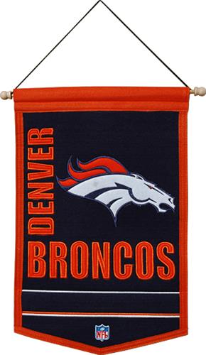 Winning Streak NFL Denver Broncos Banner