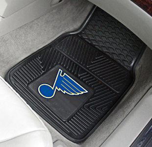 Fan Mats NHL St Louis Blues Vinyl Car Mats (set)