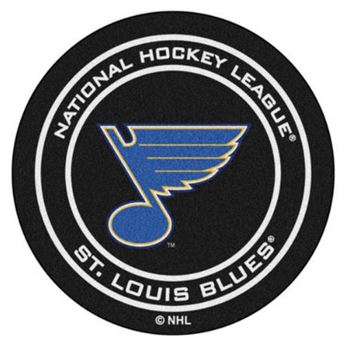 Fan Mats NHL St Louis Blues Puck Mats
