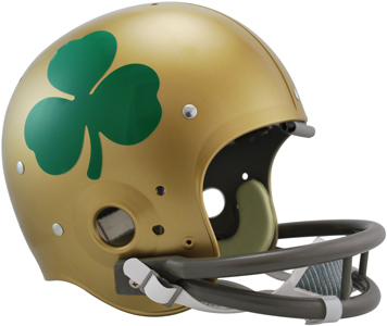 NCAA Notre Dame Shamrock TK Suspension Helmet (TB). Free shipping.  Some exclusions apply.