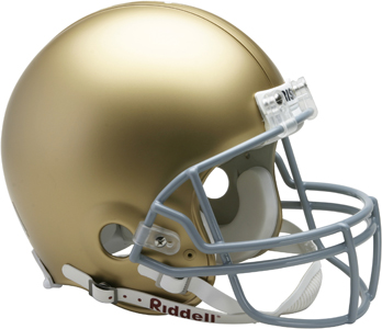 NCAA Notre Dame On-Field Full Size Helmet (VSR4). Free shipping.  Some exclusions apply.