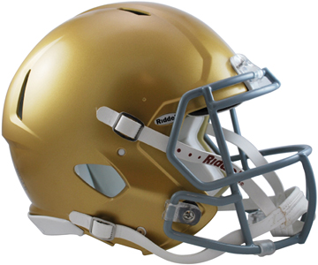 NCAA Notre Dame Full Size Speed Authentic Helmet. Free shipping.  Some exclusions apply.