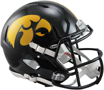 NCAA Iowa Full Size Speed Authentic Helmet. Free shipping.  Some exclusions apply.