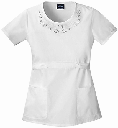 Baby Phat Women's Viva La Diva Scrubs Top. Embroidery is available on this item.
