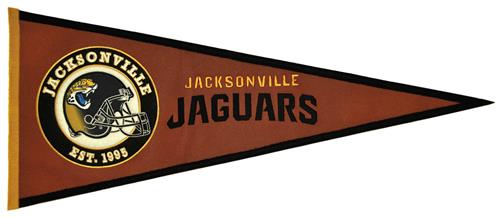 Winning Streak NFL Jacksonville Jaguars Pennant