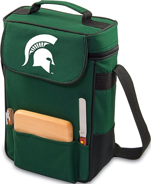 Picnic Time Michigan State Spartans Duet Wine Tote