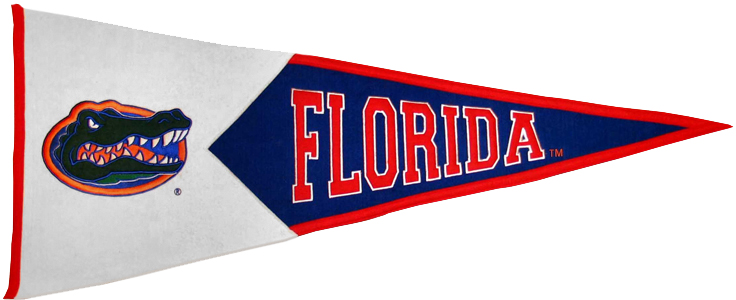 E54653 Winning Streak NCAA Florida Classic Pennant