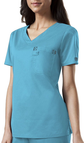 Cherokee Women's V-Neck Scrub Tops. Embroidery is available on this item.