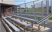 NRS 5 Row Aluminum Standard & Preferred Bleachers