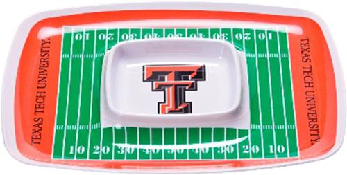 COLLEGIATE Texas Tech Chips & Dip Tray (Set of 6)