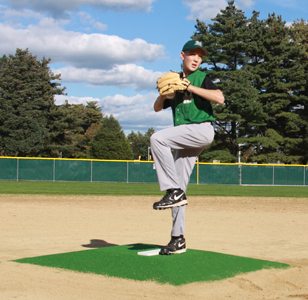 Promounds Bronco 6" Green Baseball Pitching Mound