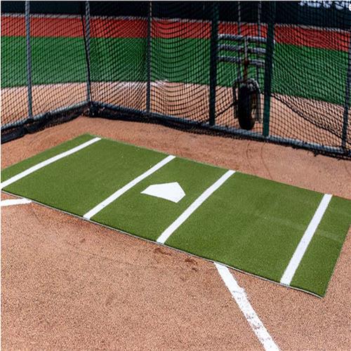 Promounds Batting Mat Pro with INLAID PLATE 12' x 6'
