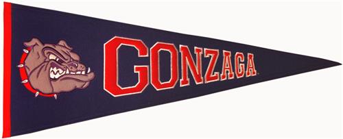 Winning Streak NCAA Gonzaga University Pennant