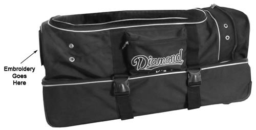 Diamond WHL DLX UMP 33 BAG Wheeled Deluxe Pro Umpire Gear Bag