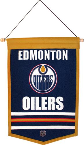 Winning Streak NHL Edmonton Oilers Banner