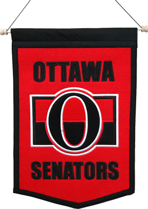 Winning Streak NHL Ottawa Senators Banner