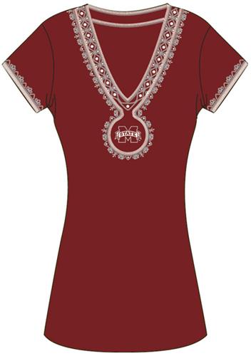 Mississippi State Womens Medallion Dress. Free shipping.  Some exclusions apply.