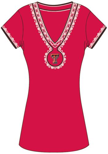 Emerson Street Texas Tech Womens Medallion Dress. Free shipping.  Some exclusions apply.