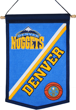 Winning Streak NBA Denver Nuggets Tradition Banner