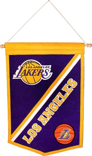 Winning Streak NBA Los Angeles Lakers Banners