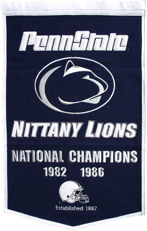 Winning Streak NCAA Penn State Dynasty Banner