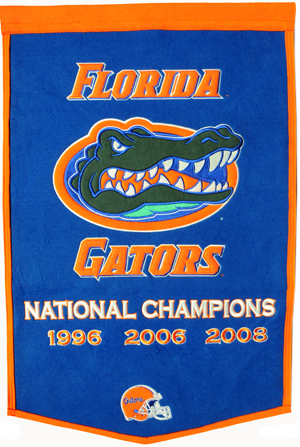 Winning Streak NCAA University of Florida Banner