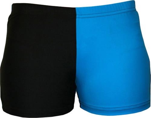 Gem Gear 4 Panel Turquoise Compression Shorts