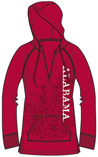 Alabama Univ Womens Cozy Pullover Hoody. Free shipping.  Some exclusions apply.
