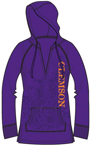 Emerson Street Clemson Womens Cozy Pullover Hoody. Free shipping.  Some exclusions apply.