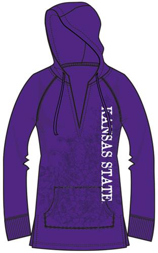 Kansas State Womens Cozy Pullover Hoody. Free shipping.  Some exclusions apply.
